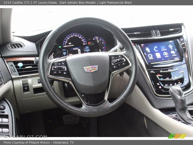 Dashboard of 2016 CTS 2.0T Luxury Sedan