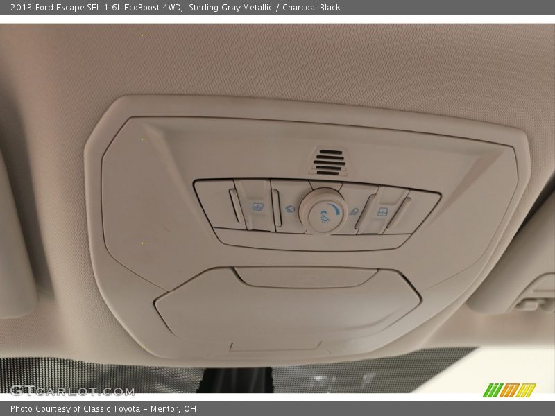 Sterling Gray Metallic / Charcoal Black 2013 Ford Escape SEL 1.6L EcoBoost 4WD