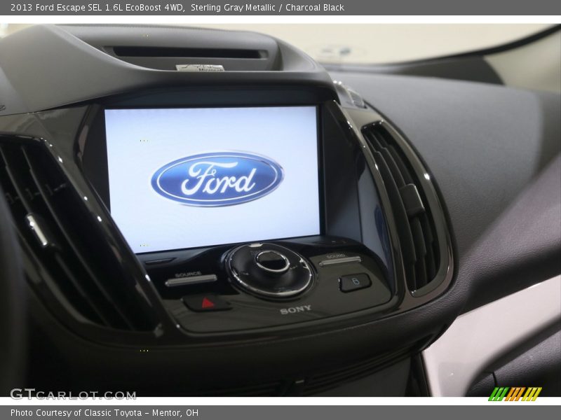 Sterling Gray Metallic / Charcoal Black 2013 Ford Escape SEL 1.6L EcoBoost 4WD