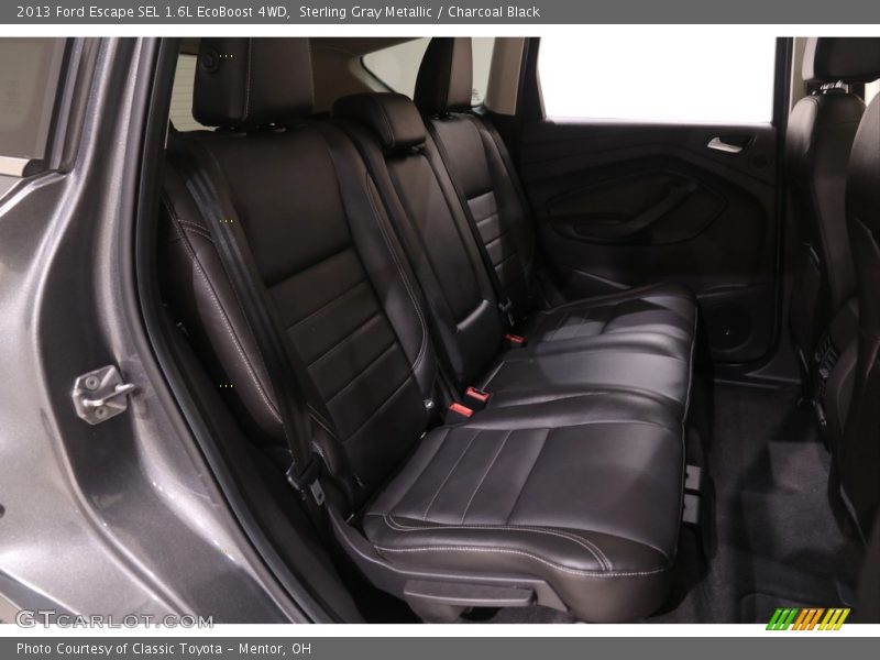 Sterling Gray Metallic / Charcoal Black 2013 Ford Escape SEL 1.6L EcoBoost 4WD