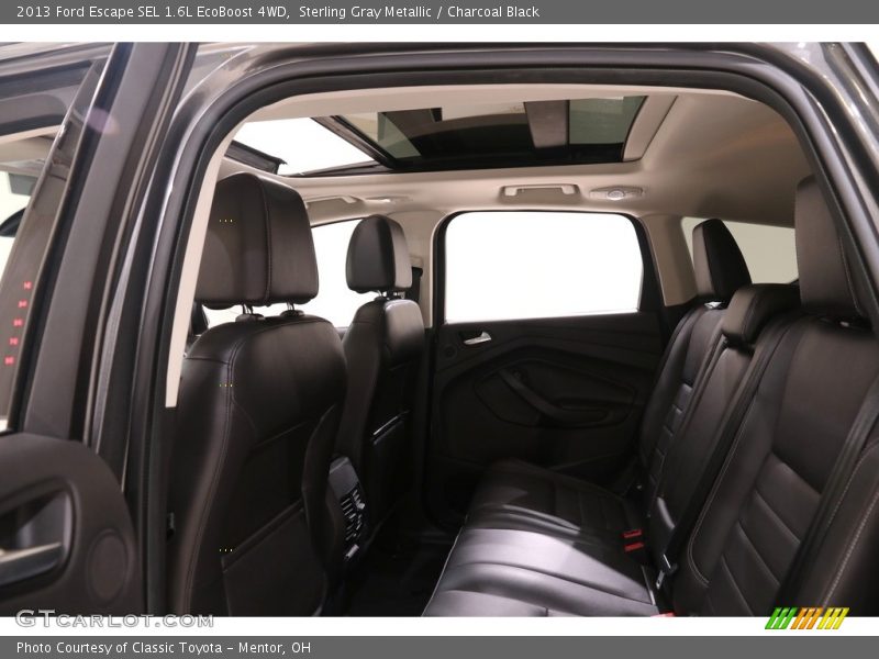 Sterling Gray Metallic / Charcoal Black 2013 Ford Escape SEL 1.6L EcoBoost 4WD
