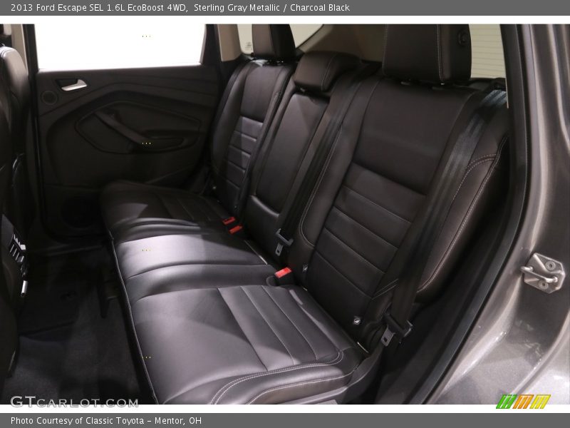 Sterling Gray Metallic / Charcoal Black 2013 Ford Escape SEL 1.6L EcoBoost 4WD