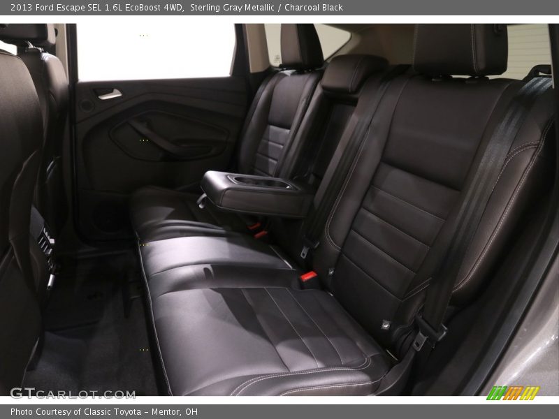 Sterling Gray Metallic / Charcoal Black 2013 Ford Escape SEL 1.6L EcoBoost 4WD