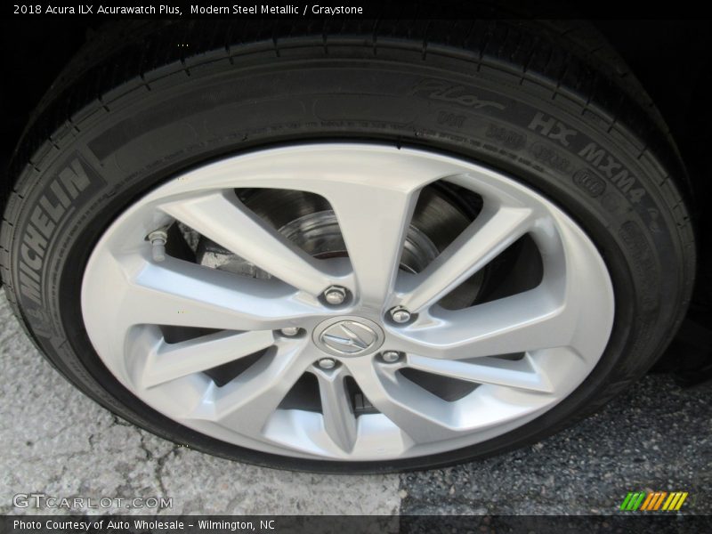 Modern Steel Metallic / Graystone 2018 Acura ILX Acurawatch Plus