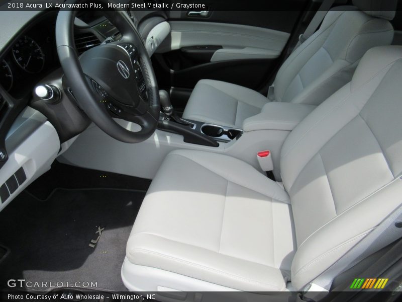 Modern Steel Metallic / Graystone 2018 Acura ILX Acurawatch Plus