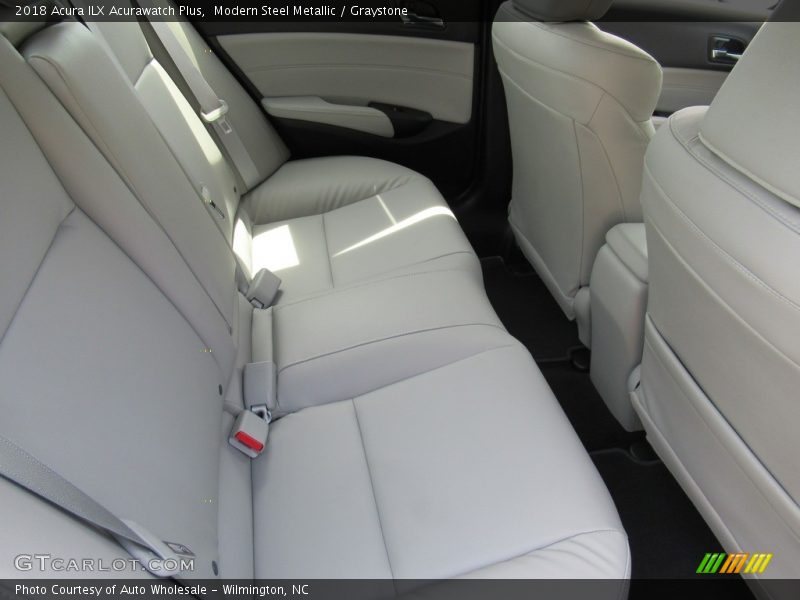 Modern Steel Metallic / Graystone 2018 Acura ILX Acurawatch Plus