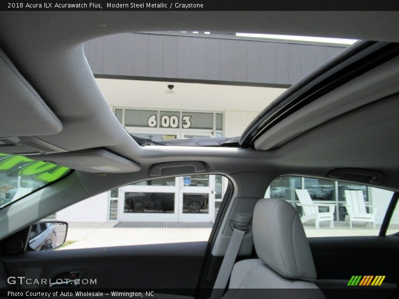 Modern Steel Metallic / Graystone 2018 Acura ILX Acurawatch Plus