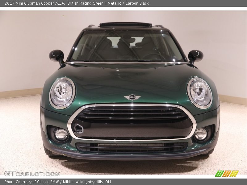 British Racing Green II Metallic / Carbon Black 2017 Mini Clubman Cooper ALL4