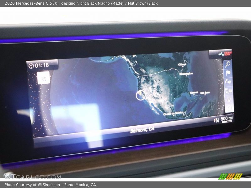 designo Night Black Magno (Matte) / Nut Brown/Black 2020 Mercedes-Benz G 550