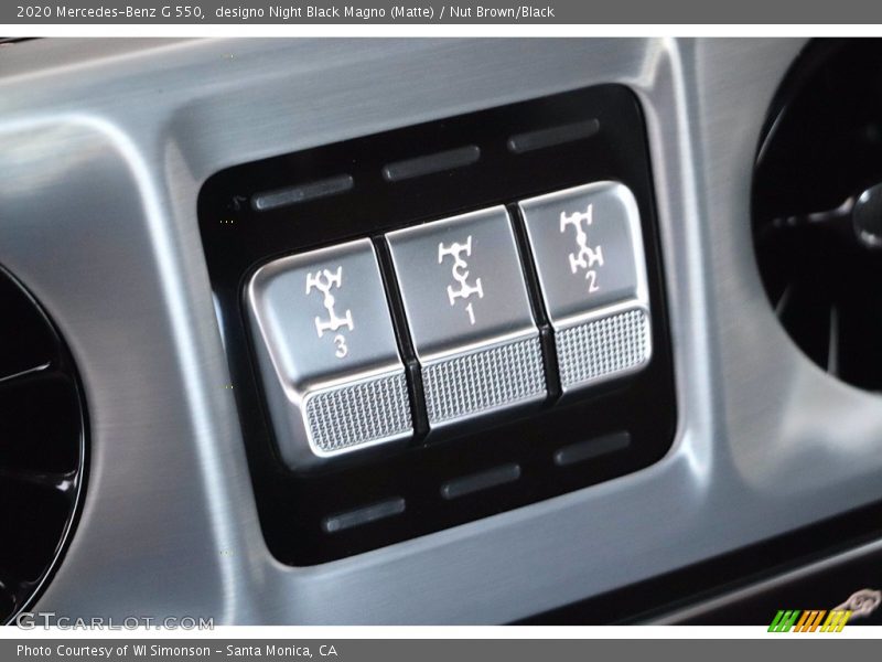 designo Night Black Magno (Matte) / Nut Brown/Black 2020 Mercedes-Benz G 550