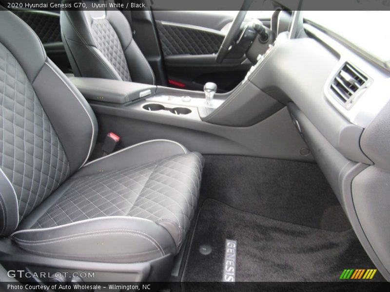  2020 Genesis G70 Black Interior