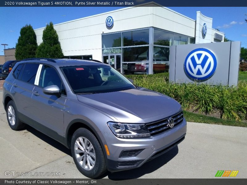 Pyrite Silver Metallic / Titan Black 2020 Volkswagen Tiguan S 4MOTION