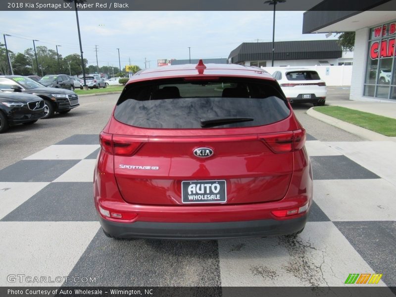 Hyper Red / Black 2018 Kia Sportage LX