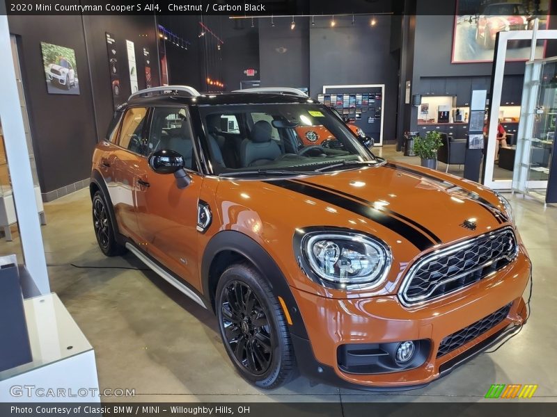 Front 3/4 View of 2020 Countryman Cooper S All4