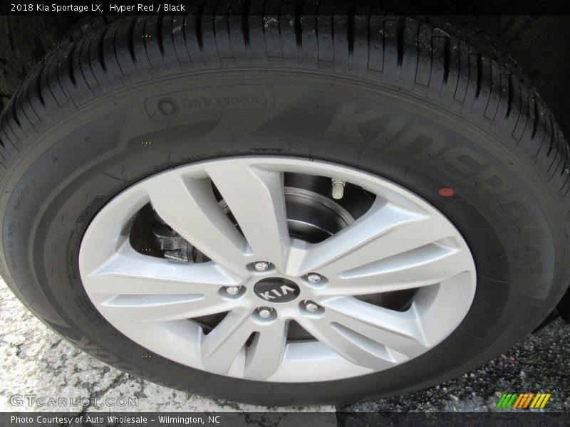 Hyper Red / Black 2018 Kia Sportage LX