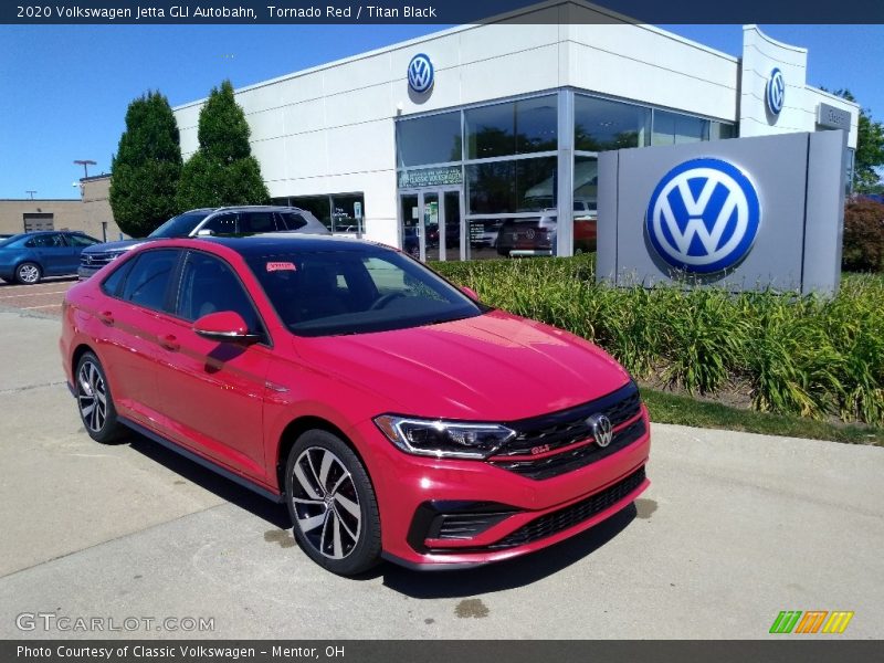 Front 3/4 View of 2020 Jetta GLI Autobahn