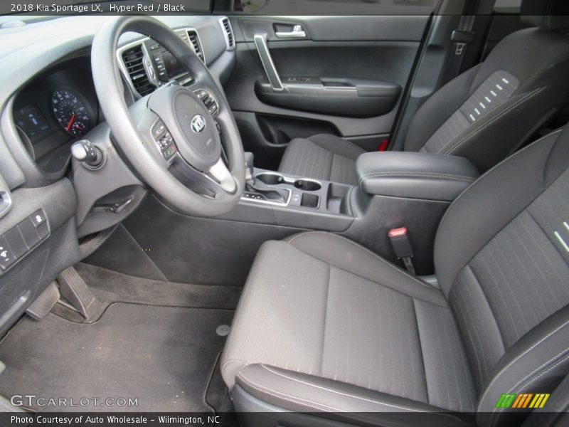 Front Seat of 2018 Sportage LX