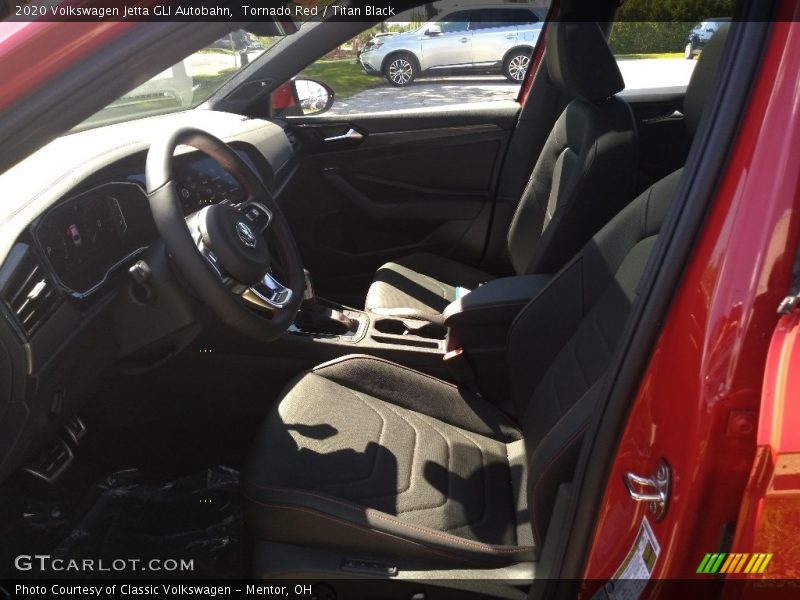 Tornado Red / Titan Black 2020 Volkswagen Jetta GLI Autobahn