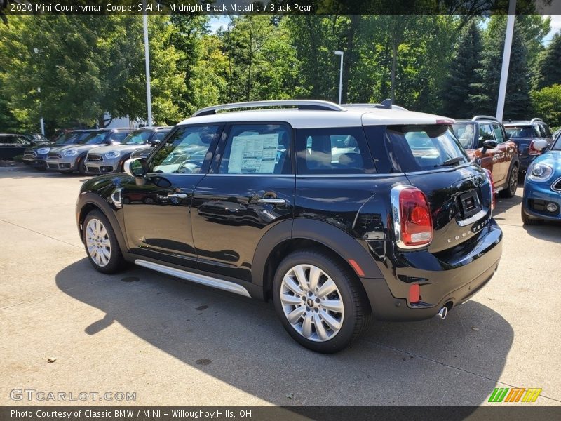 Midnight Black Metallic / Black Pearl 2020 Mini Countryman Cooper S All4