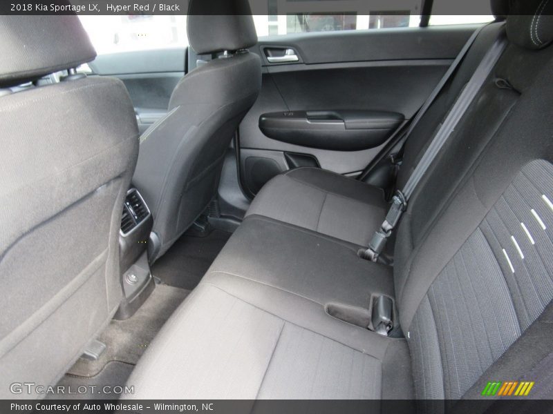 Rear Seat of 2018 Sportage LX