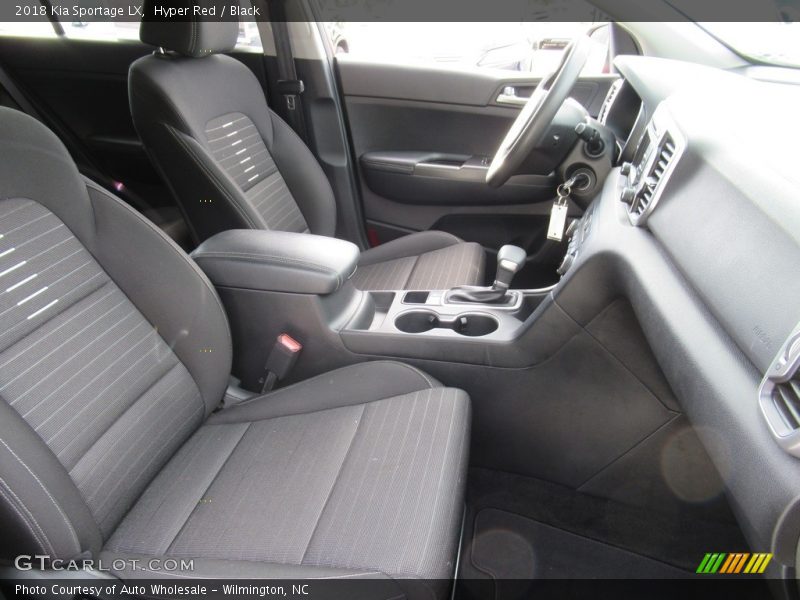 Front Seat of 2018 Sportage LX