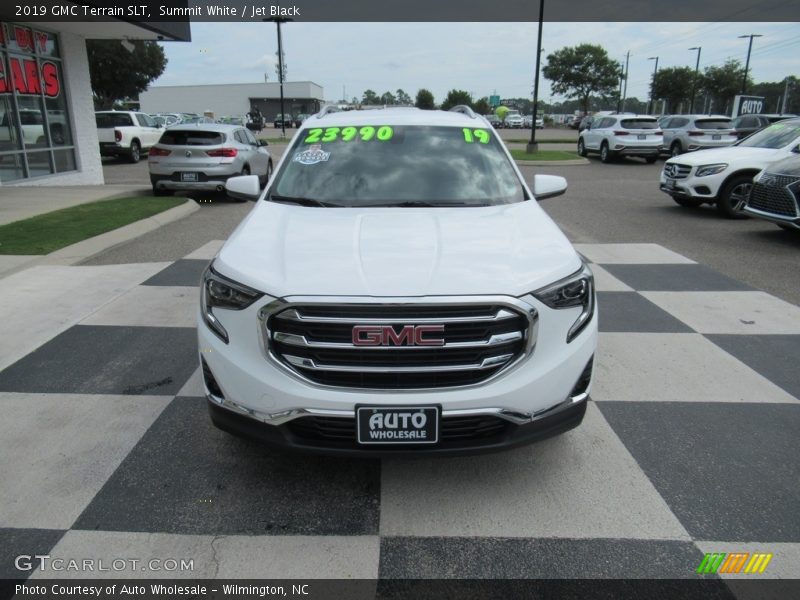 Summit White / Jet Black 2019 GMC Terrain SLT