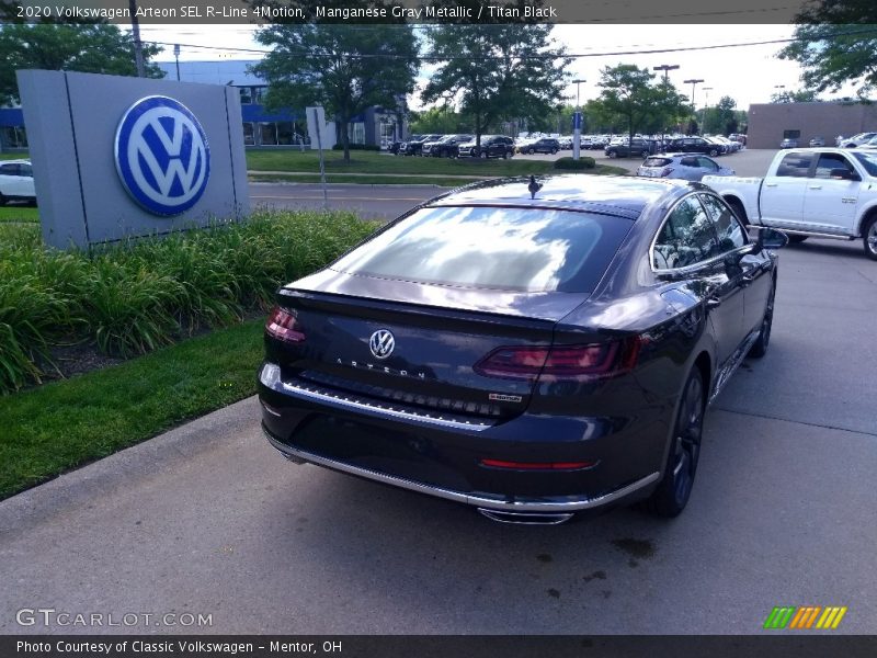 Manganese Gray Metallic / Titan Black 2020 Volkswagen Arteon SEL R-Line 4Motion