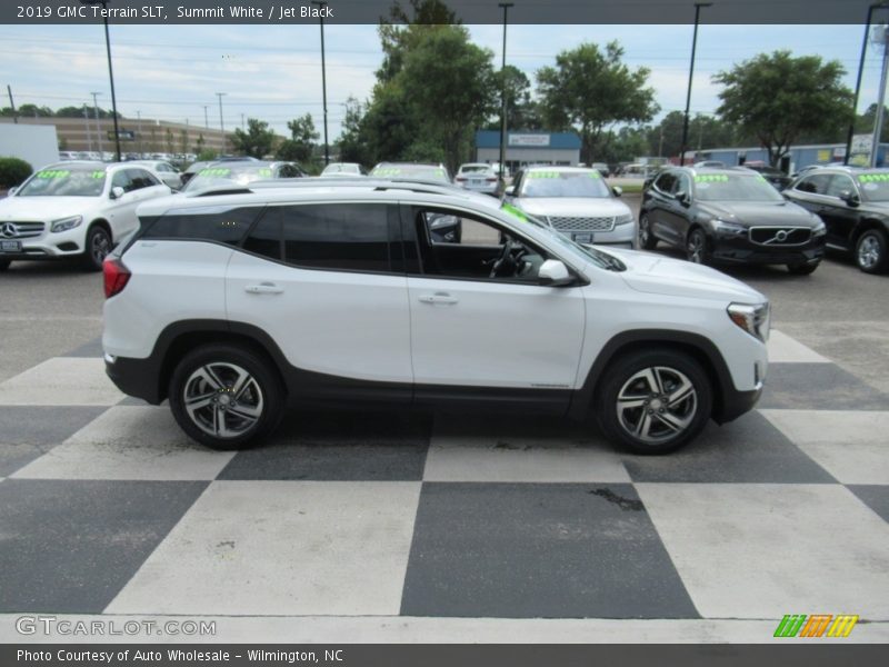 Summit White / Jet Black 2019 GMC Terrain SLT