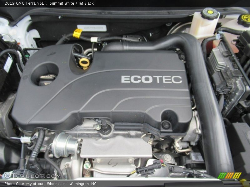 Summit White / Jet Black 2019 GMC Terrain SLT