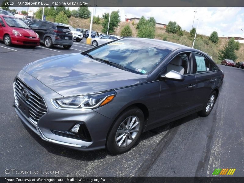 Machine Gray / Gray 2019 Hyundai Sonata SE