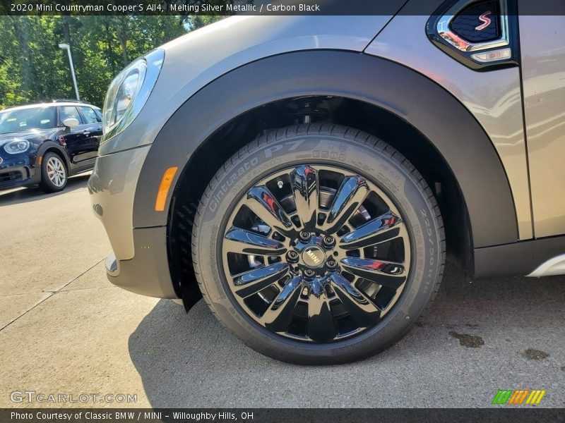 Melting Silver Metallic / Carbon Black 2020 Mini Countryman Cooper S All4