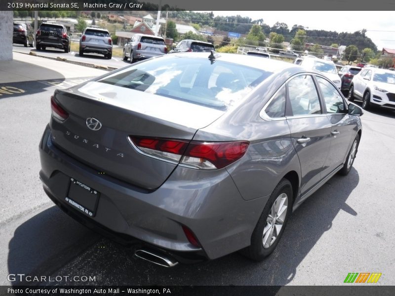 Machine Gray / Gray 2019 Hyundai Sonata SE