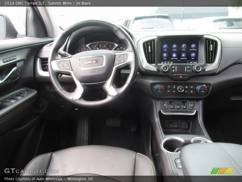 Summit White / Jet Black 2019 GMC Terrain SLT