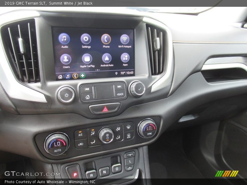 Summit White / Jet Black 2019 GMC Terrain SLT