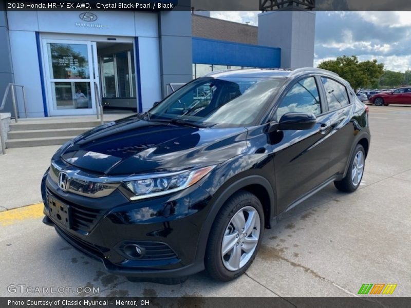 Crystal Black Pearl / Black 2019 Honda HR-V EX AWD