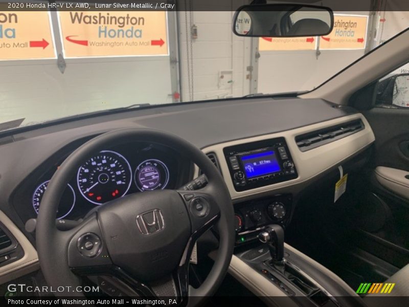 Lunar Silver Metallic / Gray 2020 Honda HR-V LX AWD