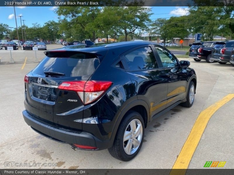 Crystal Black Pearl / Black 2019 Honda HR-V EX AWD