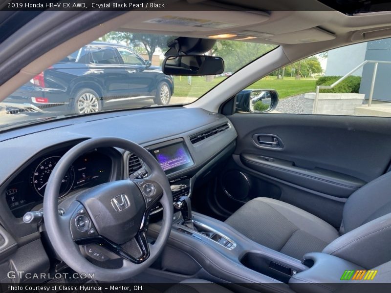 Crystal Black Pearl / Black 2019 Honda HR-V EX AWD