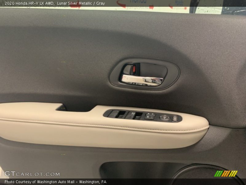 Lunar Silver Metallic / Gray 2020 Honda HR-V LX AWD