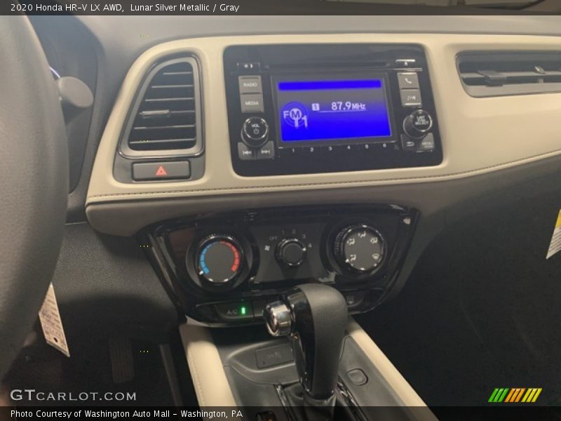 Lunar Silver Metallic / Gray 2020 Honda HR-V LX AWD