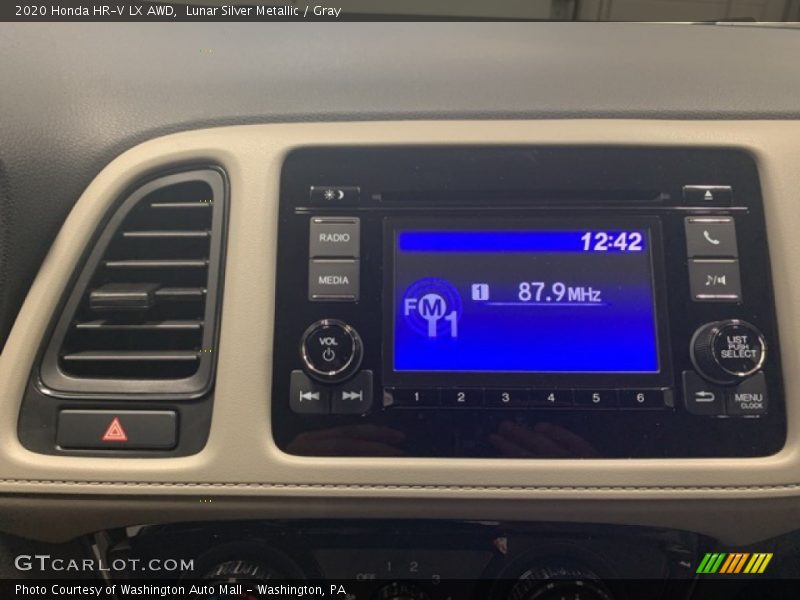 Lunar Silver Metallic / Gray 2020 Honda HR-V LX AWD