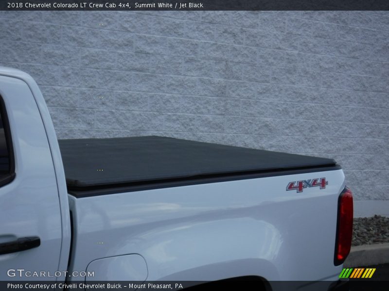 Summit White / Jet Black 2018 Chevrolet Colorado LT Crew Cab 4x4