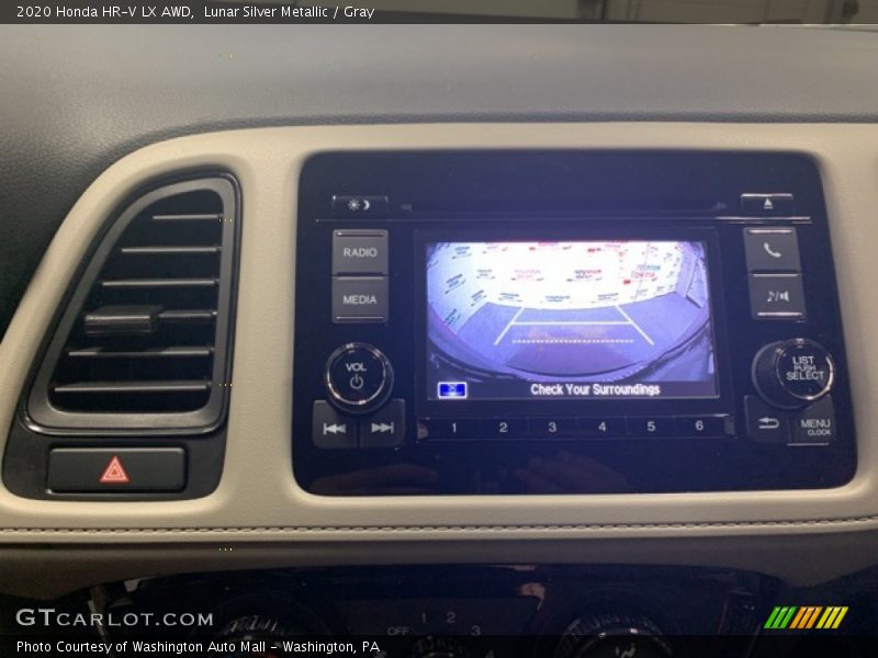 Lunar Silver Metallic / Gray 2020 Honda HR-V LX AWD