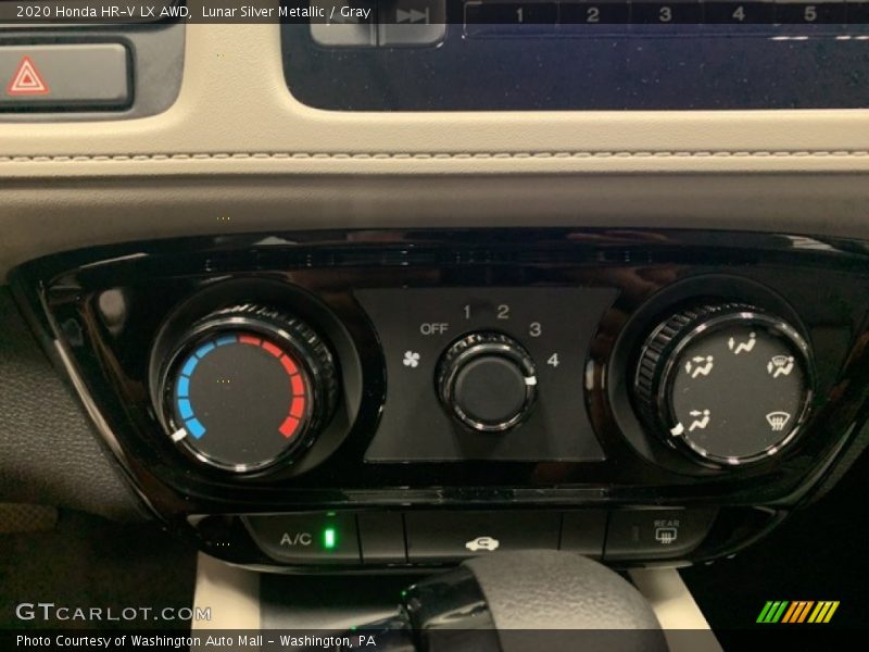 Lunar Silver Metallic / Gray 2020 Honda HR-V LX AWD