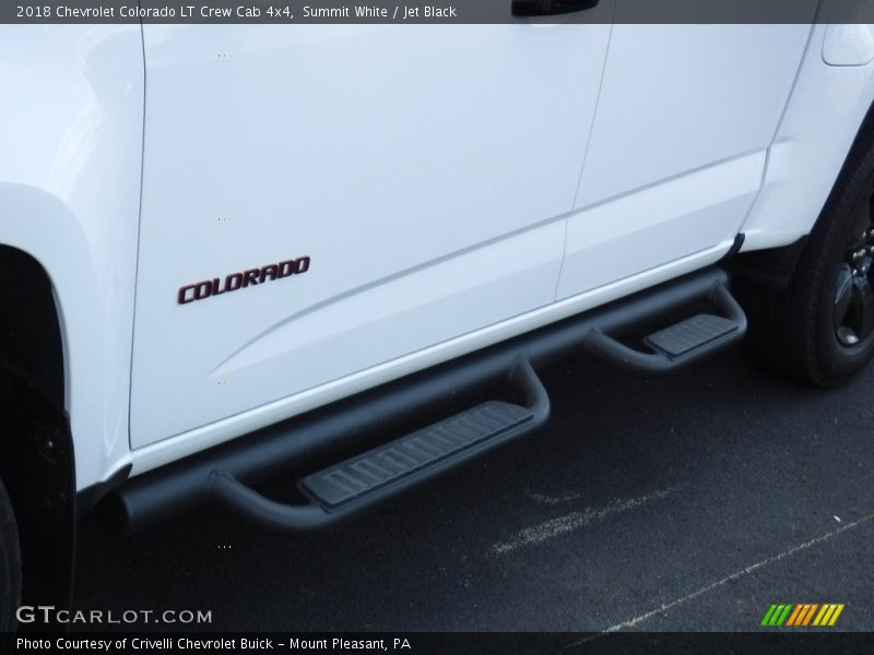 Summit White / Jet Black 2018 Chevrolet Colorado LT Crew Cab 4x4