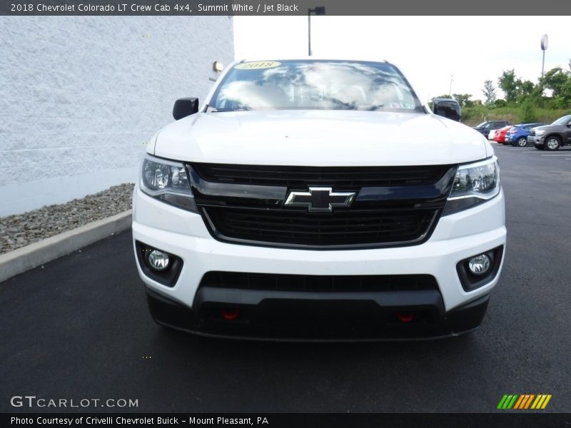 Summit White / Jet Black 2018 Chevrolet Colorado LT Crew Cab 4x4