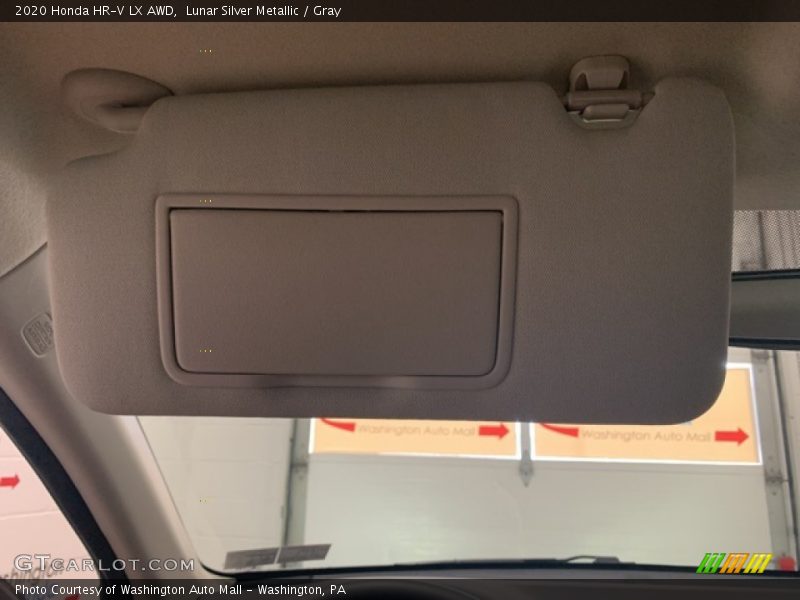 Lunar Silver Metallic / Gray 2020 Honda HR-V LX AWD