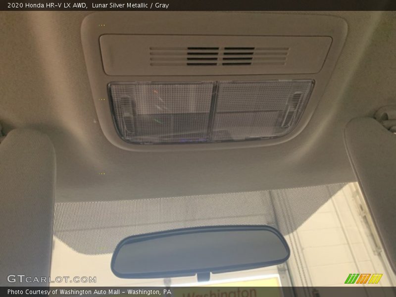 Lunar Silver Metallic / Gray 2020 Honda HR-V LX AWD