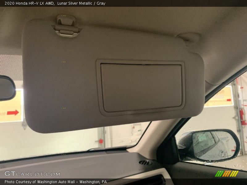 Lunar Silver Metallic / Gray 2020 Honda HR-V LX AWD