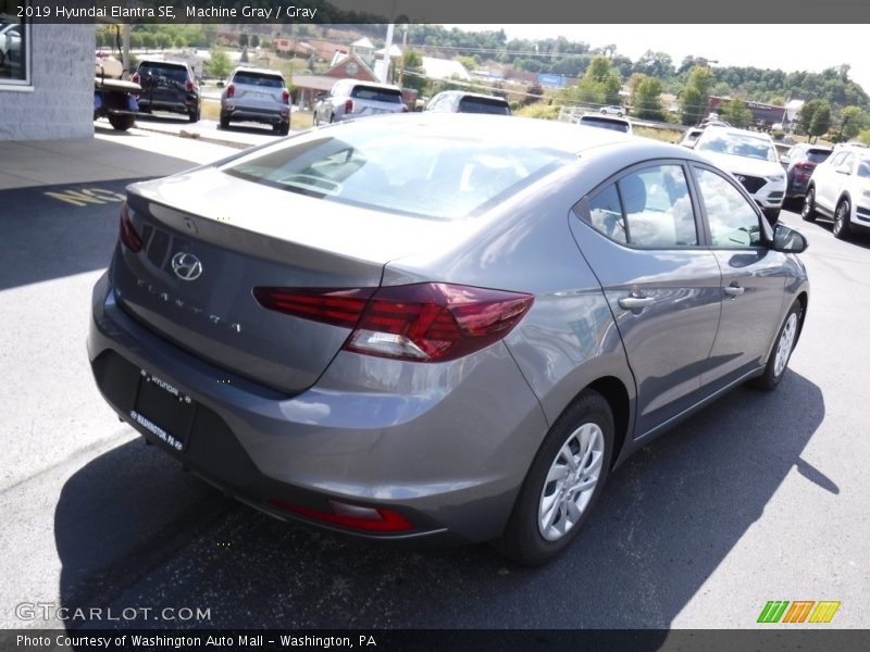 Machine Gray / Gray 2019 Hyundai Elantra SE